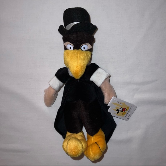 NWT RARE Vintage Walt Disney World Song of the South Brer Vulture Bean Bag Plush - Picture 1 of 3